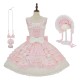 Summer Fairy Sanrio Characters Piano Fluffy Edition Shoes Cape JSK OP and Sets(Reservation/Full Payment Without Shipping)
